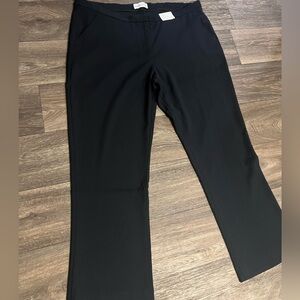 Abercrombie & Fitch Black Low Rise Slim Boot Pants Trousers Size 18